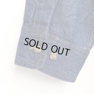 画像5: 【NEWFUNK】BOX LOGO DENIM SHIRT (INDIGO)