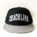 画像2: 【CRACKLIMB】ARCH CRACK SNAPBACK CAP (BLACK×GRAY)