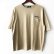 画像1: 【NEWFUNK】’17 LOGO POCKET TEE (KHAKI) (1)