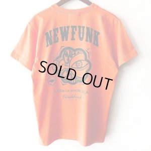 画像1: 【NEWFUNK】ONE HAND TEE (C-ORANGE)