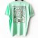 画像1: 【NEWFUNK】FLY UP TEE (MINT GREEN) (1)