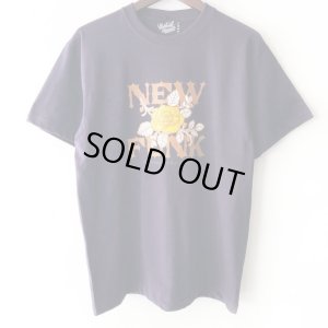 画像1: 【NEWFUNK】FLOWER TEE (NAVY)