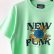 画像3: 【NEWFUNK】FLOWER TEE (MINT GREEN) (3)