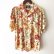 画像1: Pattern Shirt / Flower / size: M (1)