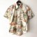 画像1: Pattern Shirt / Water Channel / size: L (1)