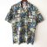 画像1: Pattern Shirt / Blue Aloha / size: L (1)