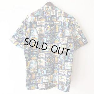 画像2: Pattern Shirt / Blue Aloha / size: L