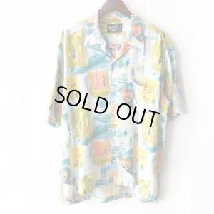画像1: Pattern Shirt / Nami / size: XL
