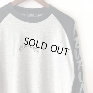画像4: 【NEWFUNK】SIBA "MARIA" RAGLAN TEE  (BLK/GRY)