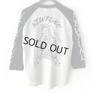 画像3: 【NEWFUNK】SIBA "MARIA" RAGLAN TEE  (BLK/GRY)