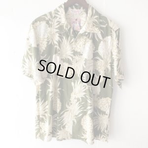 画像1: Pattern Shirt / Pineapple / size: L