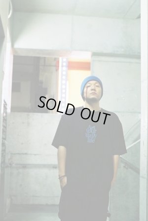 画像6: 【NEWFUNK】UNKUTT RAW MUSIC × DENPA × NFS / TRIPLE NAME TEE (BLACK)