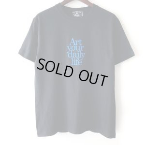 画像2: 【NEWFUNK】UNKUTT RAW MUSIC × DENPA × NFS / TRIPLE NAME TEE (BLACK)