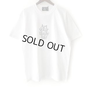 画像2: 【NEWFUNK】UNKUTT RAW MUSIC × DENPA × NFS / TRIPLE NAME TEE (WHITE)