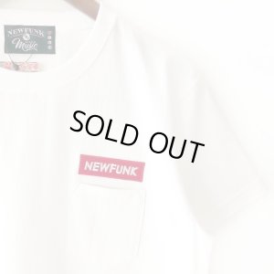 画像3: 【NEWFUNK】BOXLOGO POCKET TEE (WHITE)
