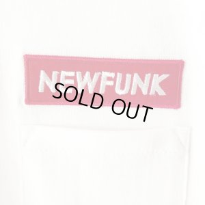 画像4: 【NEWFUNK】BOXLOGO POCKET TEE (WHITE)