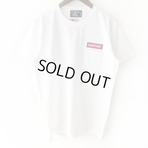 画像1: 【NEWFUNK】BOXLOGO POCKET TEE (WHITE)