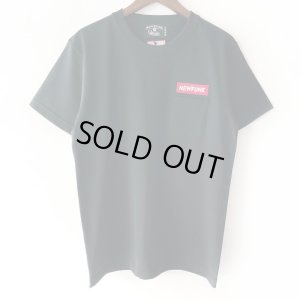 画像1: 【NEWFUNK】BOXLOGO POCKET TEE (BLACK)