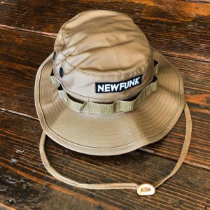 画像1: 【NEWFUNK】JUNGLE HAT (BEIGE CAMO)