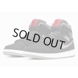 [USED] NIKE AIR JORDAN 1 MID "BK/GY"