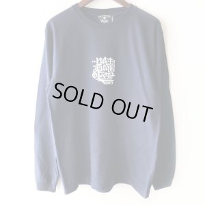 画像2: 【NEWFUNK】4TH CHAIN LONG TEE (NAVY)