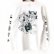 画像1: 【NEWFUNK】SIBA "COOL J" LONG SLEEVE SHIRT (White) (1)