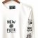 画像3: 【NEWFUNK】SIBA "COOL J" LONG SLEEVE SHIRT (White)