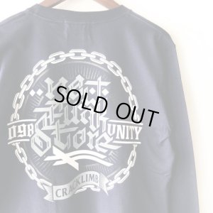 画像4: 【NEWFUNK】4TH CHAIN LONG TEE (NAVY)