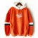 画像1: 【NEWFUNK】TWO LINE HOODIE (ORANGE) (1)