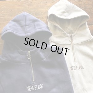 画像6: 【NEWFUNK】KEEP SHINEN HALF ZIP HOODIE (NAVY)