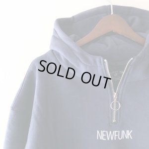 画像3: 【NEWFUNK】KEEP SHINEN HALF ZIP HOODIE (NAVY)