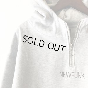 画像3: 【NEWFUNK】KEEP SHINEN HALF ZIP HOODIE (GRAY)