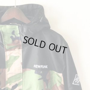 画像3: 【NEWFUNK】JIVE CAMO MOUNTAIN JACKET (BLACKxCAM)