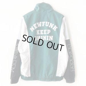 画像2: 【NEWFUNK】KEEP SHININ TRACK JACKET (GREEN)