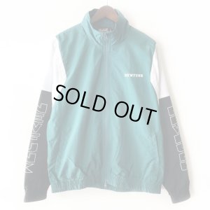 画像1: 【NEWFUNK】KEEP SHININ TRACK JACKET (GREEN)