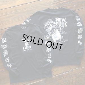 画像10: 【NEWFUNK】SIBA "COOL J" LONG SLEEVE SHIRT (Black)