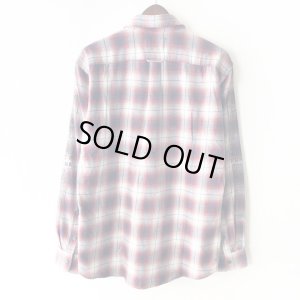 画像2: 【NEWFUNK】PAISLEY LINE OVERCHECK SHIRT (RED)