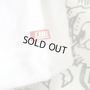 画像2: 【LIBE BRAND】 BIG LOGO TEE (WHITE)