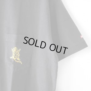 画像3: 【LIBE BRAND】BABU TATTOO-1 WASHED POCKET TEE (BLACK)