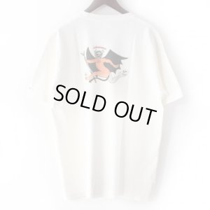 画像2: 【LIBE BRAND】BABU TATTOO-1 WASHED POCKET TEE (WHITE)