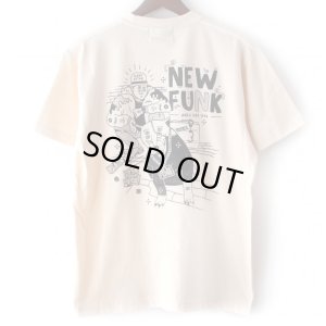 画像1: 【NEWFUNK】SIBA "COOL J" TEE (Natural White)