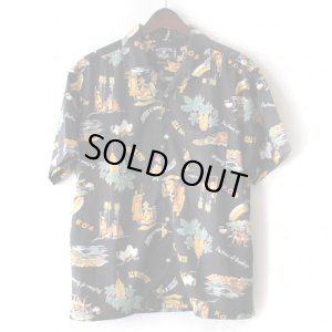 画像1: Pattern Shirt / Always Fun / size: M