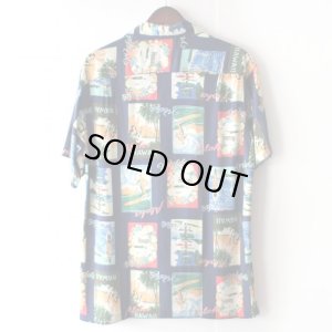 画像2: Pattern Shirt / Hawaii Surf / size: L