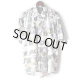 Pattern Shirt / Ston White / size: L