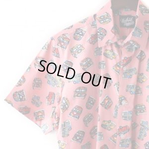 画像3: Pattern Shirt / Car Pink / size: L