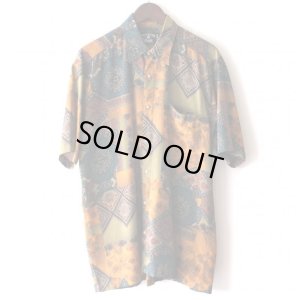 画像1: Pattern Shirt / Asa Pzr / size: XL