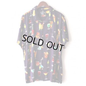 画像1: Pattern Shirt / Cocktail Purple / size: XL