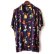画像1: Pattern Shirt / Cocktail Purple / size: XL (1)