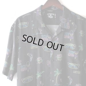 画像3: Pattern Shirt / Neon Black / size: XL