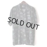 Pattern Shirt / Neon Black / size: XL